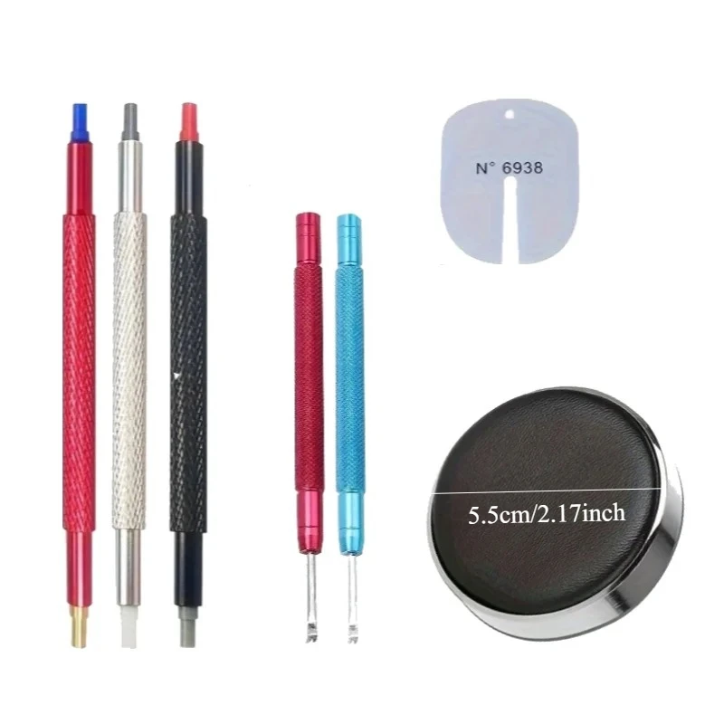 Stahl Zifferblatt Zeiger Entferner Uhr Reparatur Werkzeug Sets Uhr Nadeln Picker Heber Fitting Hände Entferner Presser für Uhrmacher