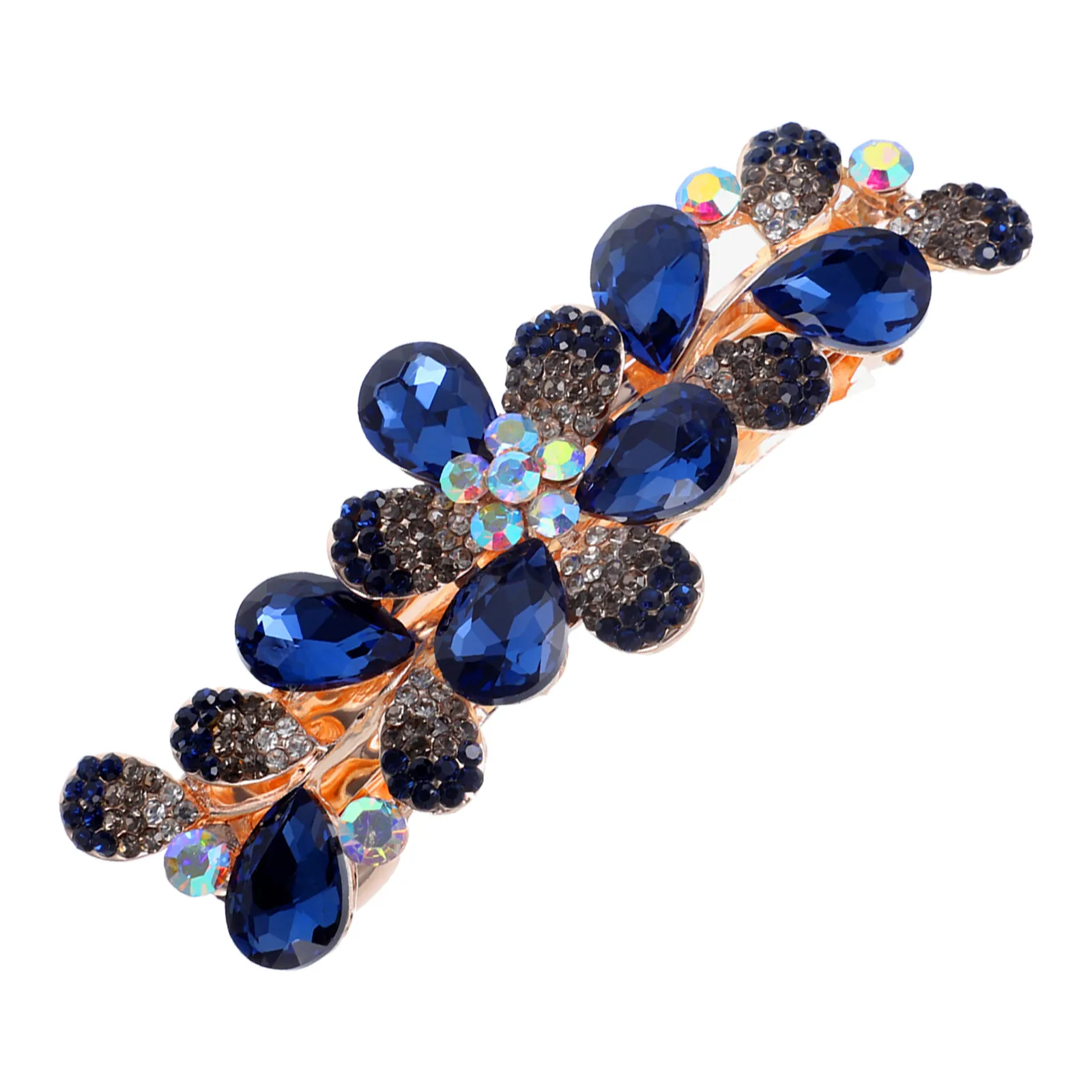 

Flower Hair Clips Spring Barrette Metal Accessories Women Thick Hair Stylish Elegant Graceful Sweet Tempered nament