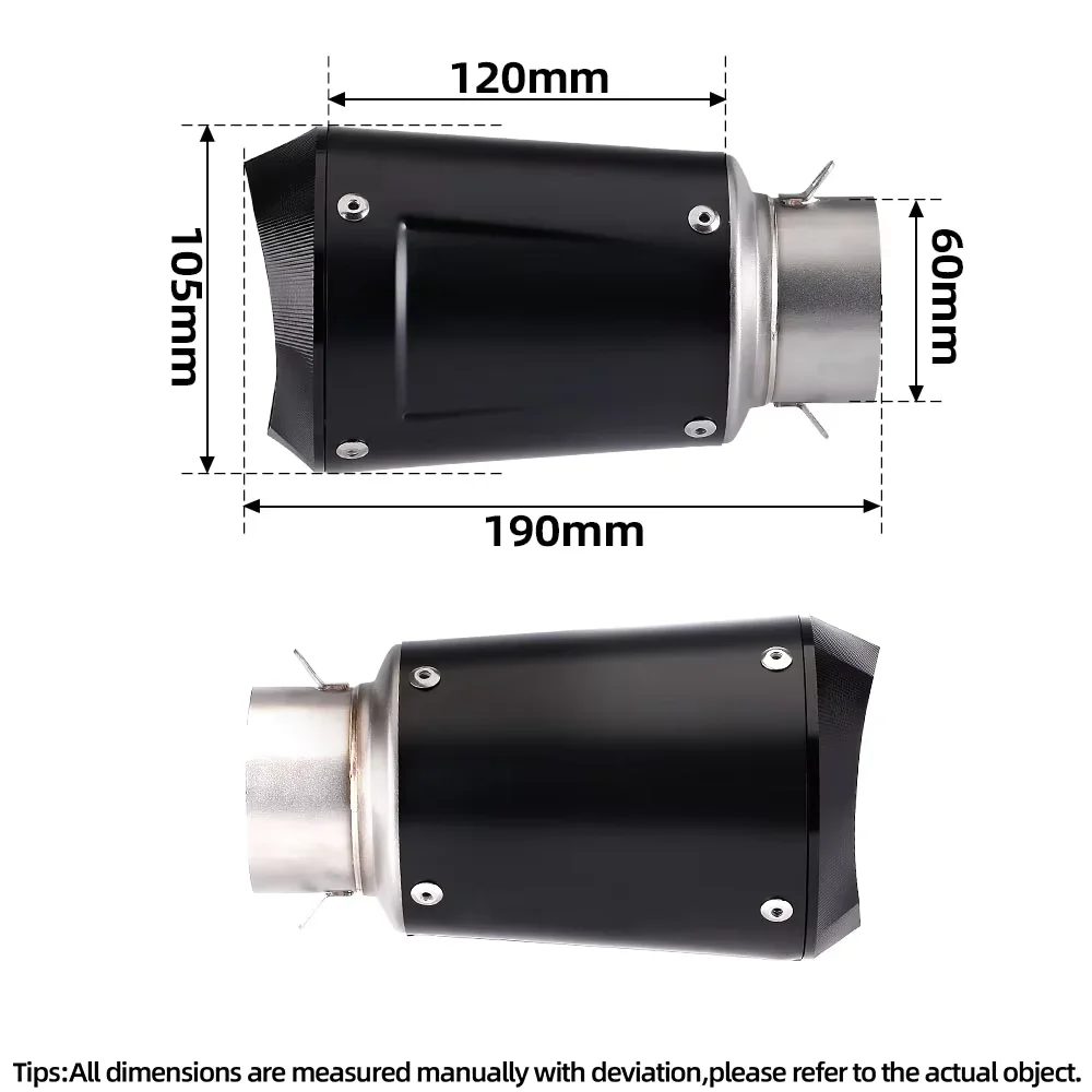 【Premium quality】For Honda CBR1000RR-Modified mid-tail exhaust pipe-the sound is deep, rich and powerful