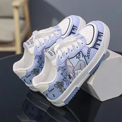 real pictures Tom and Jerry cat and mouse 2024 New plus size Branded kids Girl sprots Canvas Shoes women children's Casual Shoes