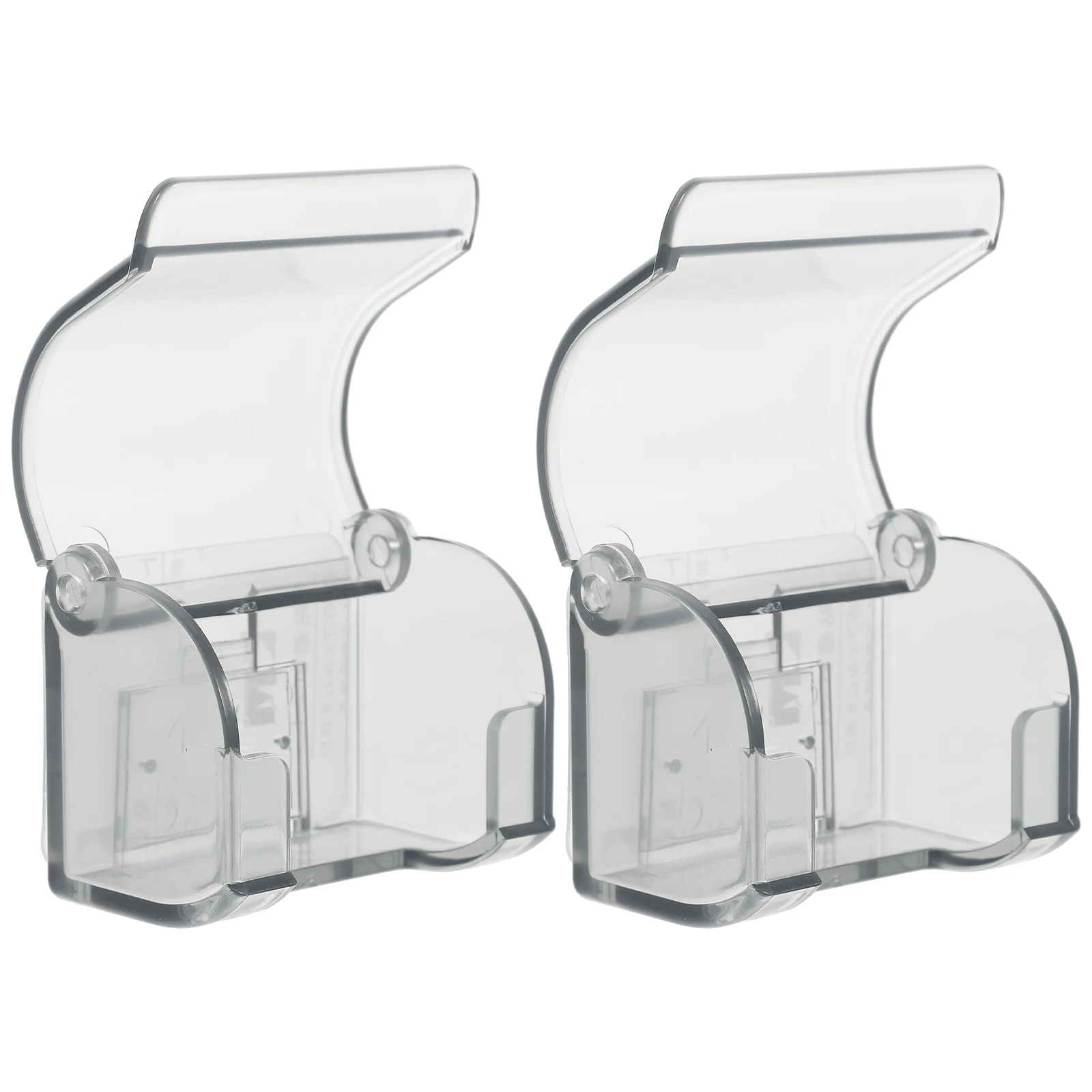 

2pcs Razor Holders Bathroom Wall Mounted Shaver Holder No Drill Easy Install Strong Load Bearing Durable Detachable For Glass