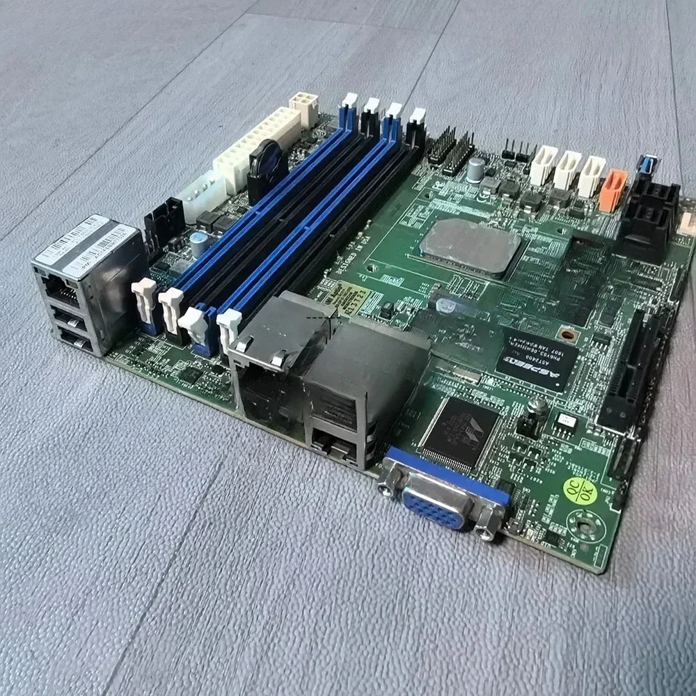 

For Supermicro Server Motherboard C3758 CPU Chu d430 micro ITX M.2 A2SDi-8C-HLN4F
