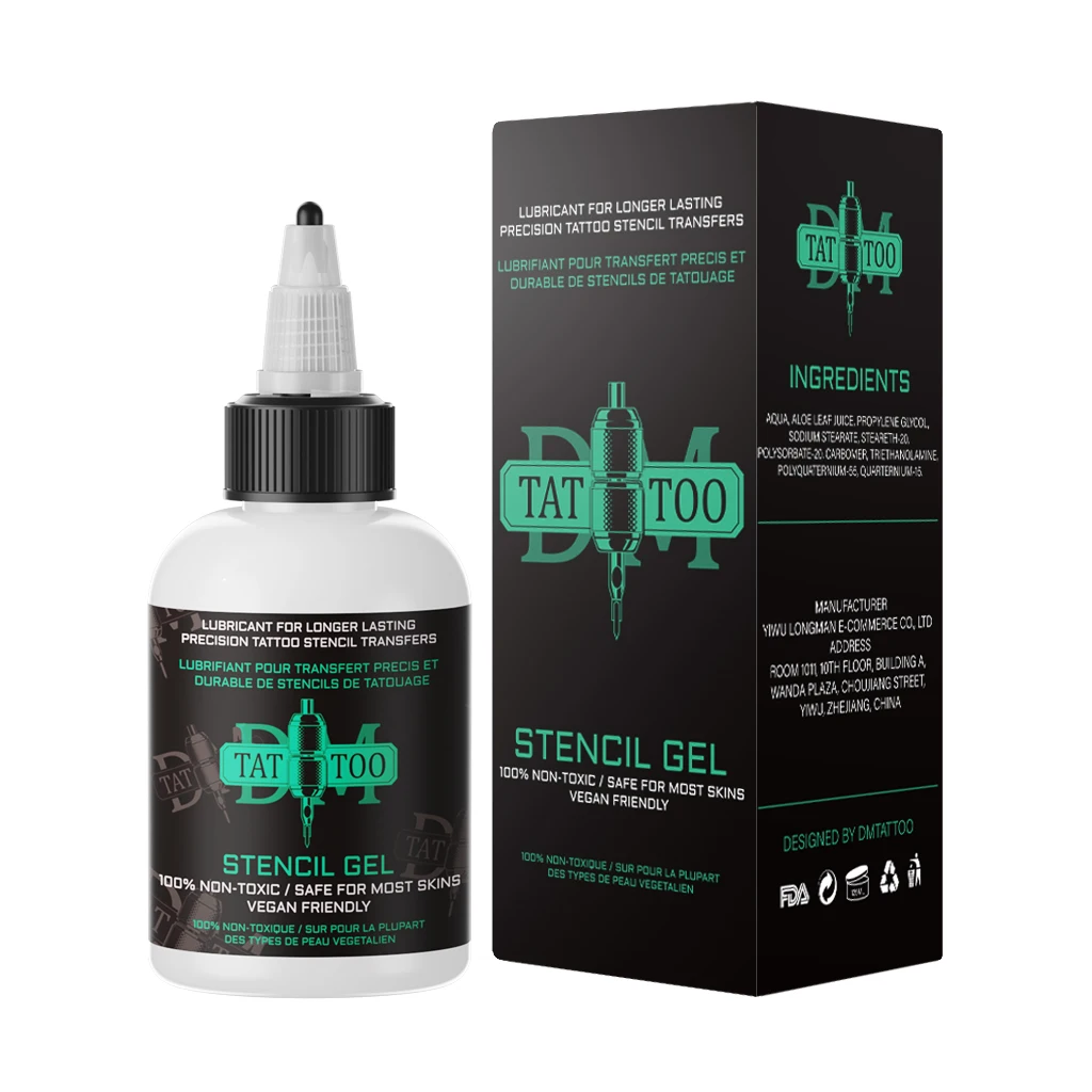 30/120ML MAMBA Professional Tattoo Transfer Stencil Gel Thermal Copier Tattoo Transfer Stuff Solution Cream Tattoo Ink Set