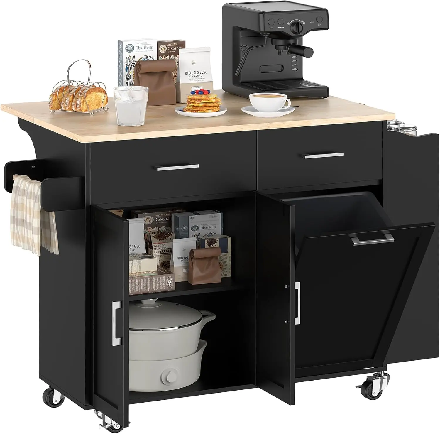 Kitchen Island Cart…