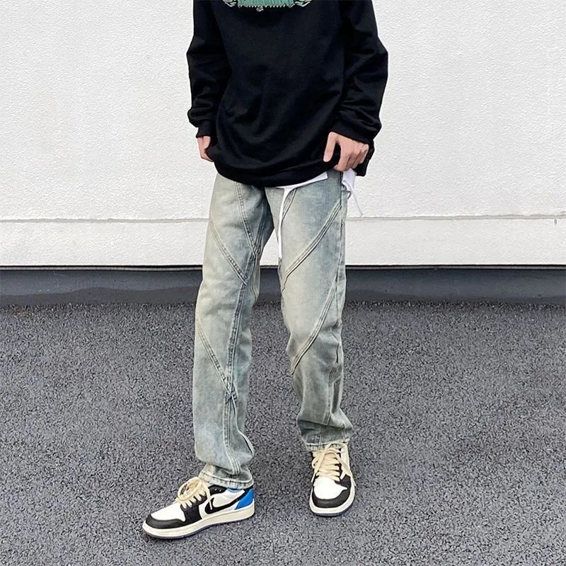 ICCLEK New Men's  Casual Jeans