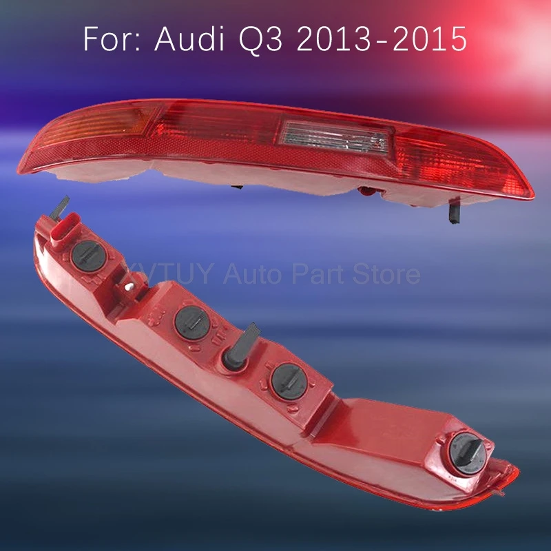 

Rear Bumper Light Assembly for Audi Q3 2013-2015 Turn Signal Brake Reverse Lamp 55W Power High Visibility PP Material Original