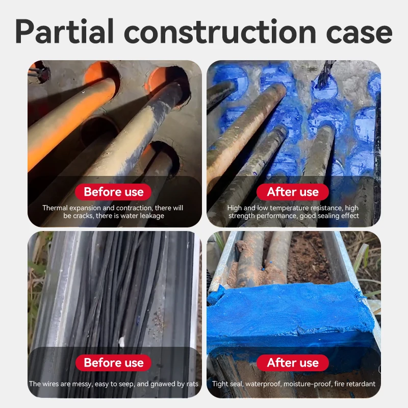 

High-strength fireproof and waterproof foam adhesive plugging and filling air-conditioning holes high hardness and fast-drying