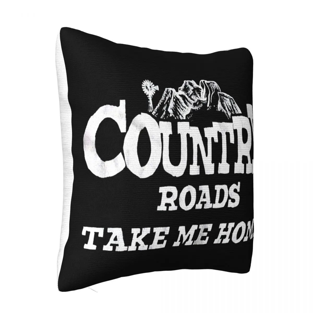 Country Roads Take Me Home ' John Denver 70S Lyrics Family Oversize Style Children Different Pillow Case