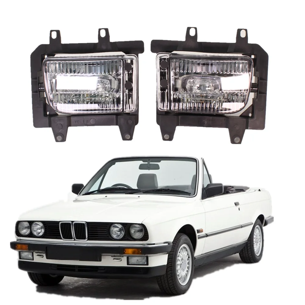 

Автомобильный светильник s для BMW 3 серии E30 Cabriolet 1986 1987 1988 1989 1990 1991 1992 автомобильный Стайлинг передний бампер противотуманный светильник без ламп