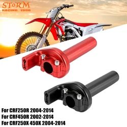 Throttle Grips Twist Handle Motorcycle CNC Aluminum For HONDA CRF250R CRF450R CRF250X CRF450X CRF 250R 450R 250X 450X 2004 2014