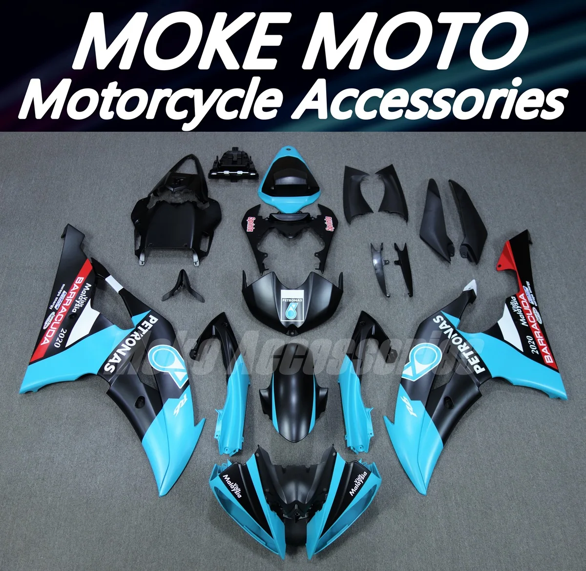 

Motorcycle Fairings Kit Fit For Yzf R6 2008 2009 2010 2011 2012 2013 2014 2015 2016 Bodywork Set Abs Injection Bule Black