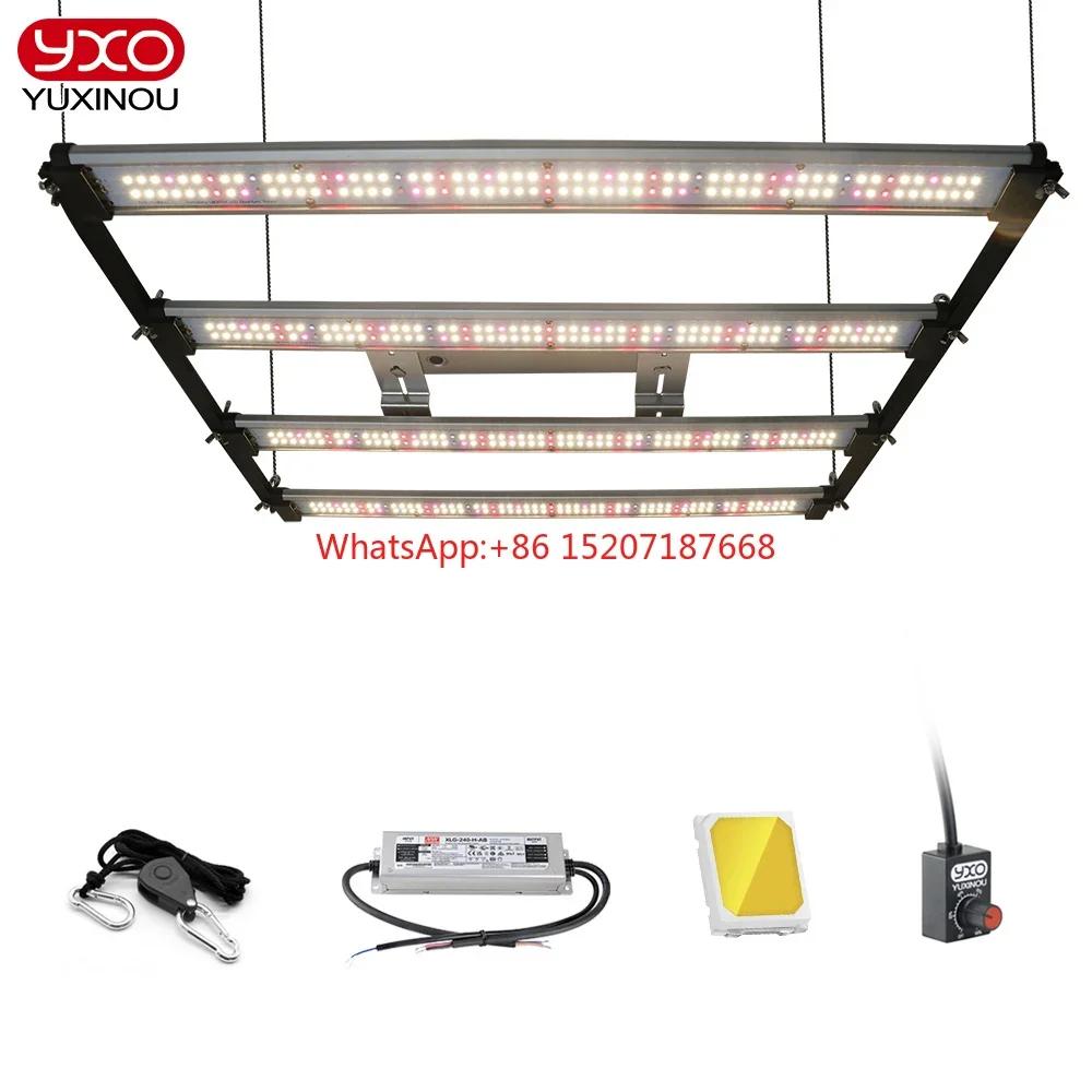 240w 320w Samsung LM301H Quantum Tech LED Grow light Bar Meanwell Driver Sunlike Growing Lamp For Indoor Plant Flower Greenhouse