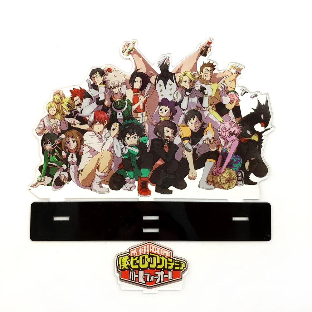 Midoriya Shoto Bakugo family boku class a acrílico standee figurines decoración de escritorio cake topper anime