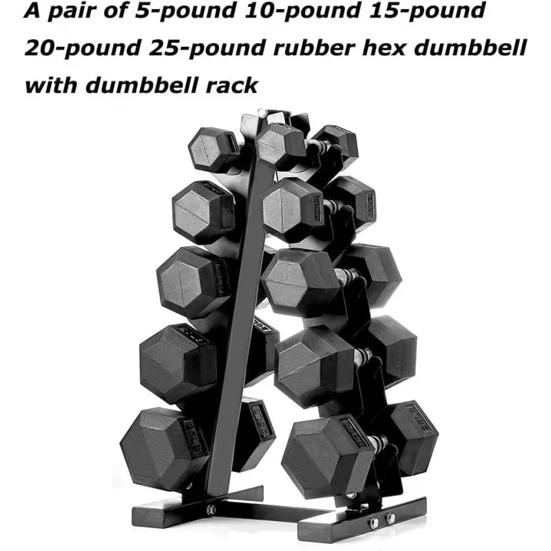 

AQPAPABABE Dumbbell Set 60 lb,100 lb,150 lb,170 lb,210 lb,230 lb Dumbbells with Rack for Home Gym Strength Training and Fitness