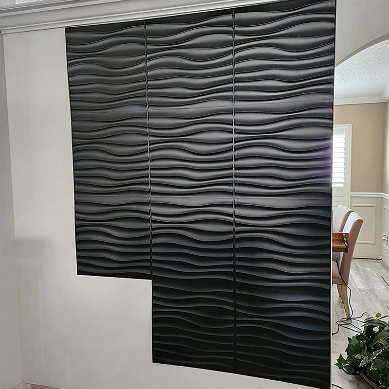 10pcs 30cm Wave Esports games Creative Diamond Mosaic 3D Wall panel Living Room Background Three-dimensional wall sticker Decor