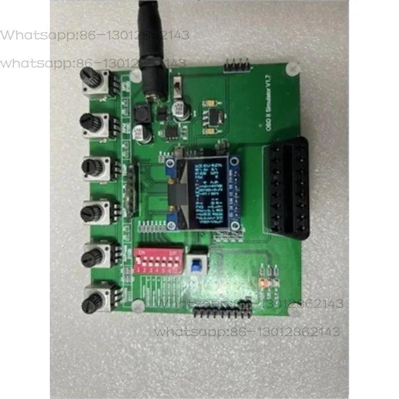 J1939 ECU Vehicle OBD Simulator, ELM327 Tester for Automotive Testing & Development