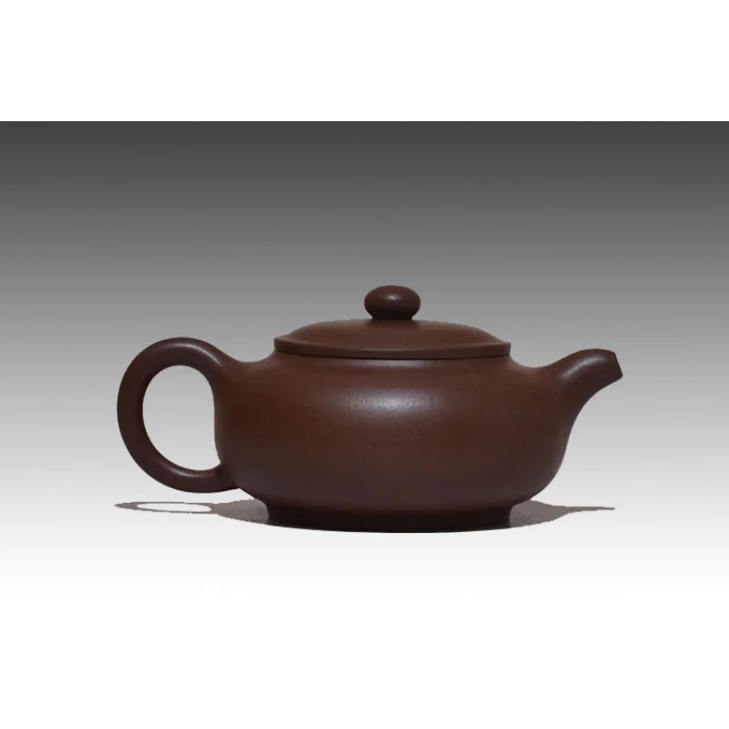 |Yixing Purple Clay Teapot Kung Fu Tea Set Tea Raw Ore Bottom Trough Green Sketch 180cc Mesh Antique Archaized Pot