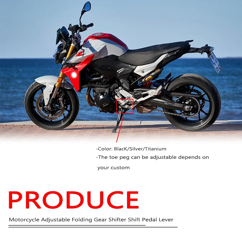 Palanca de Pedal cambio aluminio CNC para motocicleta BMW F900XR F900 XR F 900XR 2020-2024 2023 2022, palanca cambios p