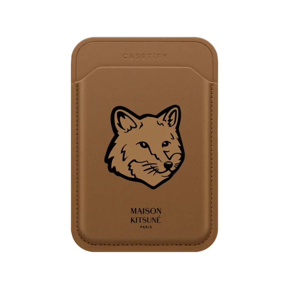 galaxy s25用 casetify MAISON KITSUNE CASETiFY Maison Kitsuné Series Magnetic Phone Holder Card Pack for