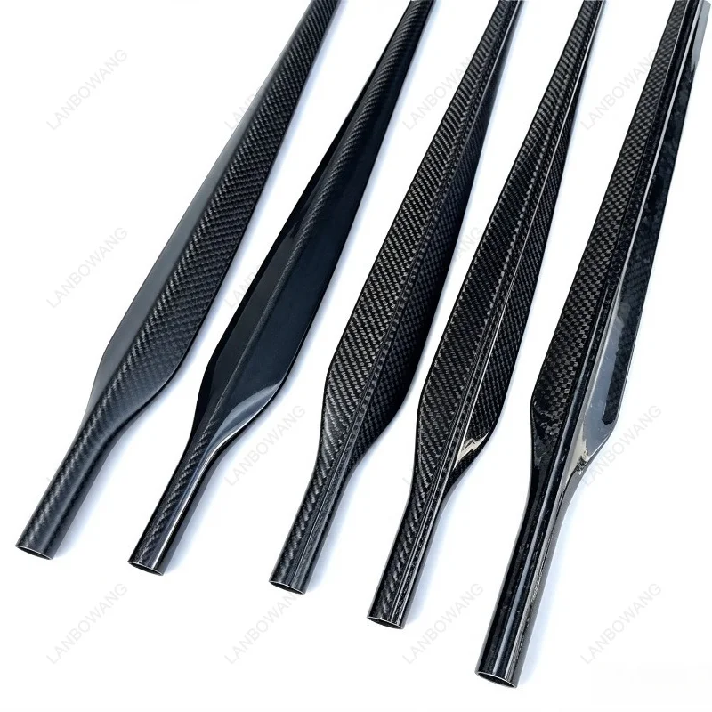 1000mm High Strength 3K Twill Carbon Fiber Tube Ribbon DIY Carbon Fiber Fishing Rod Making Material