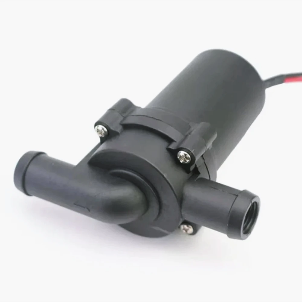 La nueva bomba de agua para coche de 12V y 12W fortalece automáticamente la calefacción y el aire acondicionado y acelera la circulación de la bomba.