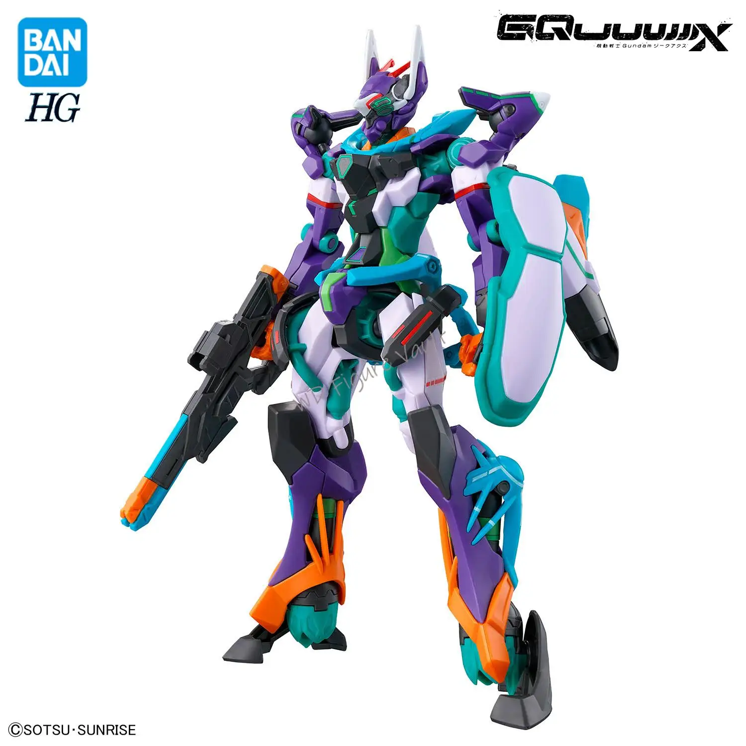 Bandai oficialmente con licencia Gundam GQuuuuuuX HG 1/144 GFreD gMS -k Premium regalo de modelo coleccionable