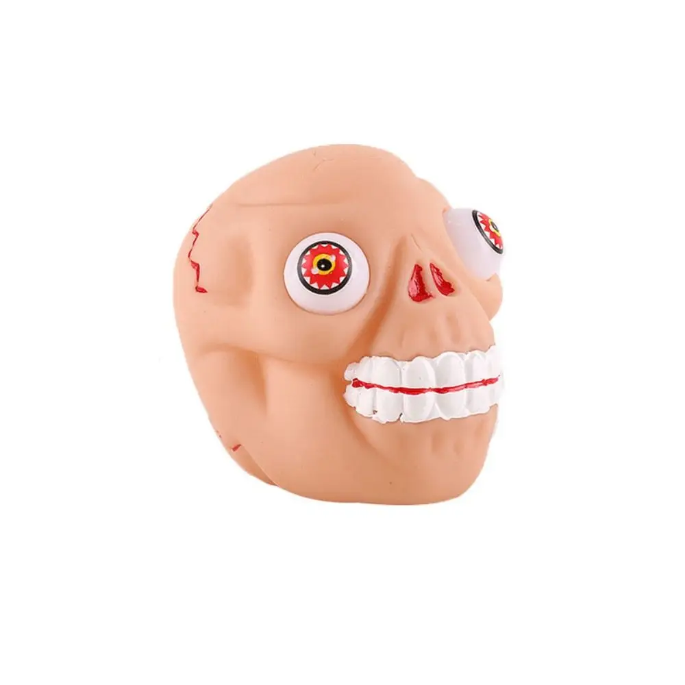 

Sensory Toys Halloween Eye-popping Toy Slow Rebound Flexible Material Pumpkin Ghost Head Squeeze toy Durable Animal Adult Gifts