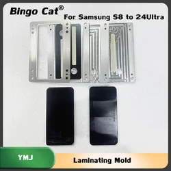 S24/S24U YMJ Laminate Mold Glass OCA LCD Laminating Repair For Samsung S20 Plus S21/S21P/S21U/S22U S23 S24 Ultra Mould Rubber