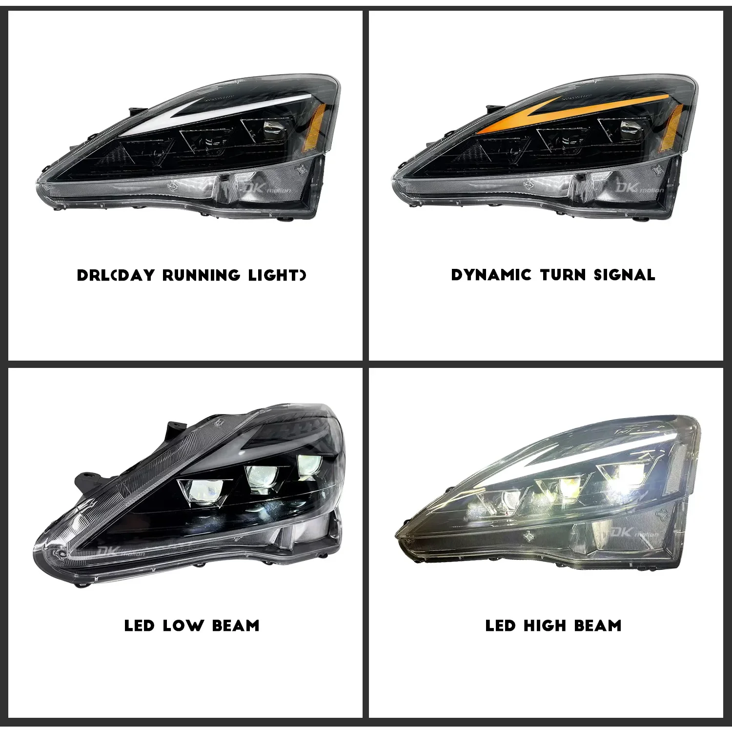 Premium Starry Style LED Tail Lamp With Flowing Turn Signal Durable Anti-Fog for 10th Generation