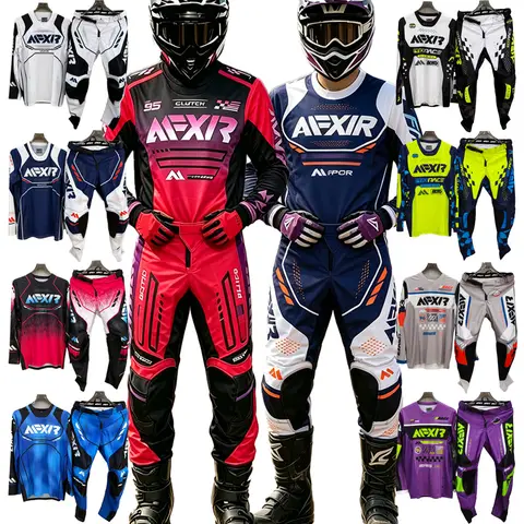  2026 MFXR Moto Gear Set Off Road Kit Motorcycle Jersey Set Motocross Combo Dirt Bike Suit