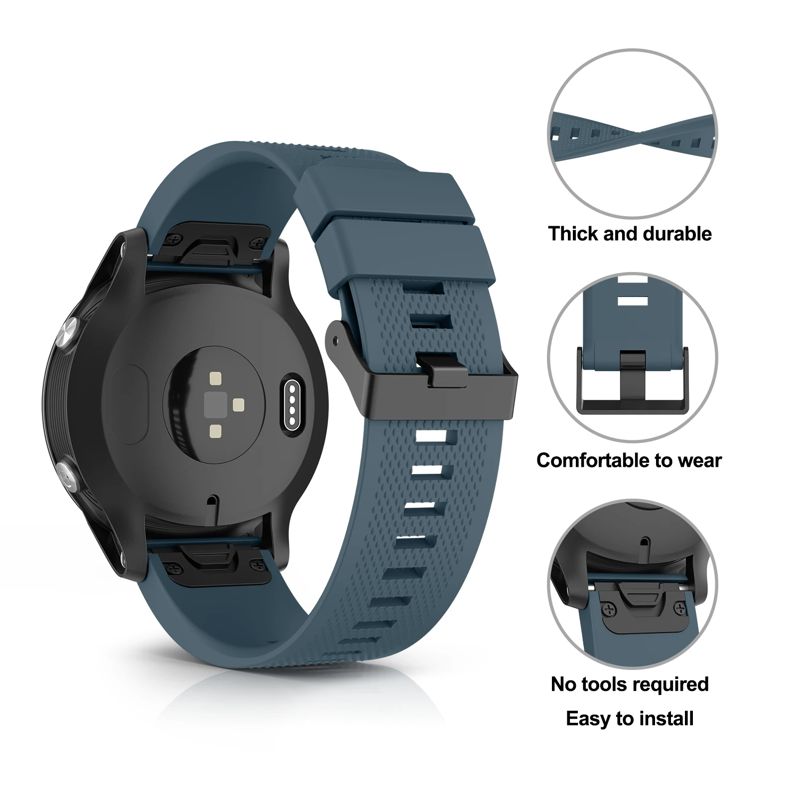 الإفراج السريع حزام ل Garmin Fenix 7 6 5 زائد 6/برو لتحديد المواقع/الشمسية الفرقة سوار معصمه ل Forerunner935/945/955/745/955 حزام