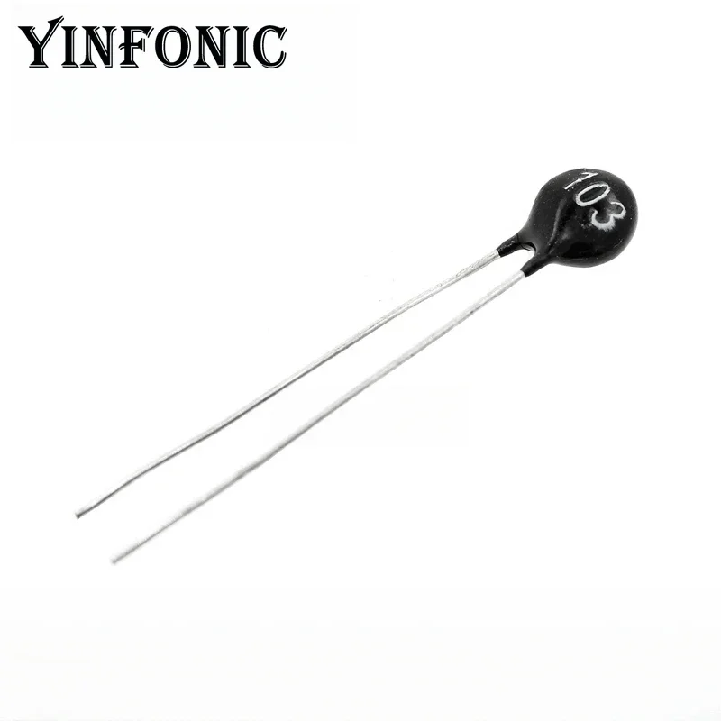 20 Stück/100 Stück 5 mm schwarzer Rundstecker NTC MF11 Negativ-Temperatur-Thermistor 20 % 5 K/10 K/50 K 502/103/503