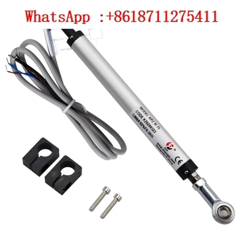 

Miniature tie rod linear displacement transducer KPZ-10 50 100 circular high-precision textile machine electronic ruler
