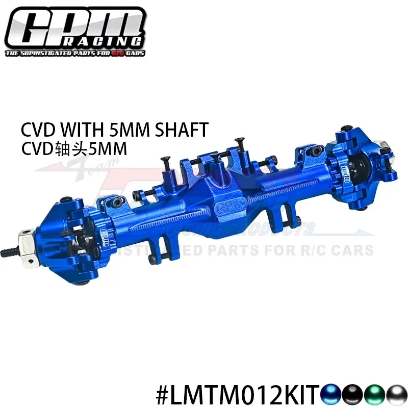 

GPM upgrade LOSI 1/18 Mini LMT 4X4 aluminum alloy 7075 quick release front axle kit/CVD axle head 5MM