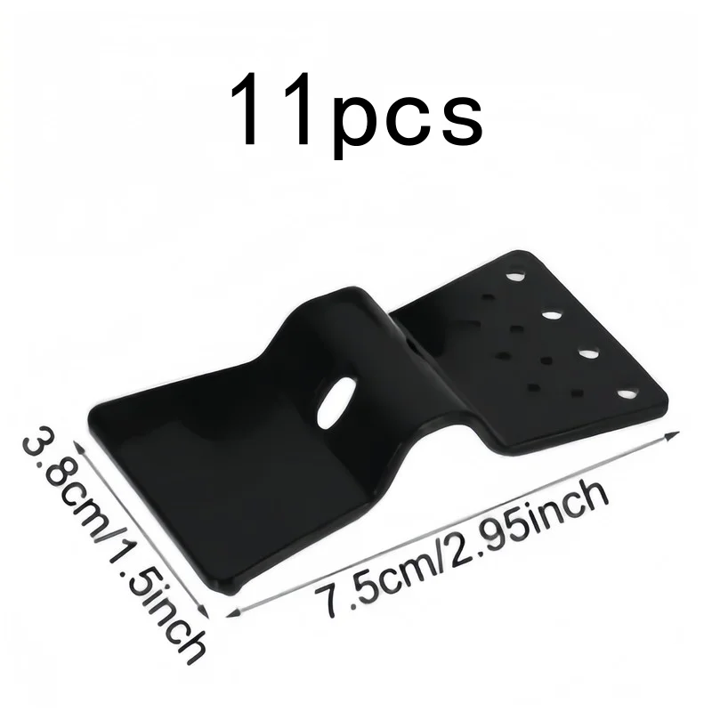 11 pcs Butterfly Net Fasteners, Durable Hold for Shade Cloth and Greenhouse Film, Easy Installation, Weather Resistant