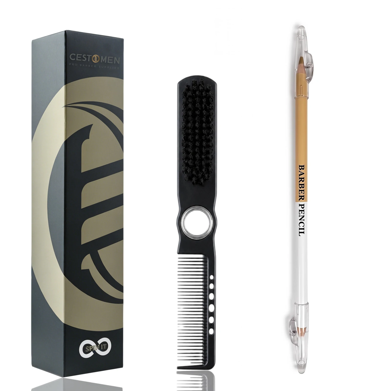 Pro Shaping Tools Kit with Barber Pencil