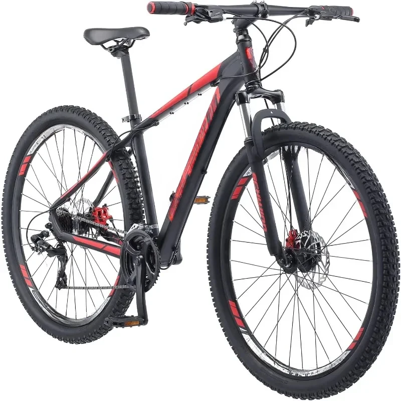 

Schwinn Bonafide Men and Women Mountain Bike, Front Suspension, 24-Speed, 29-Inch Wheels, 17-Inch Aluminum Frame