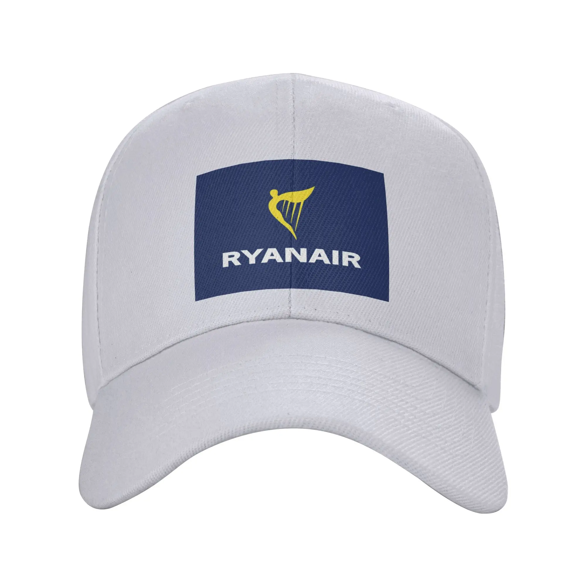 Ryanair Curved Brim Baseball Cap Suitable For Round Faces Hat Men