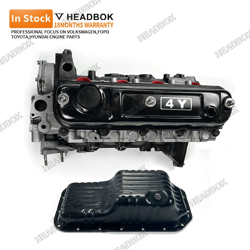 อะไหล่เครื่องยนต์รถยนต์ ชุดประกอบเครื่องยนต์สำเร็จรูป สำหรับรถยนต์โตโยต้า ไฮลักซ์ 4Y OEM 11101-73020