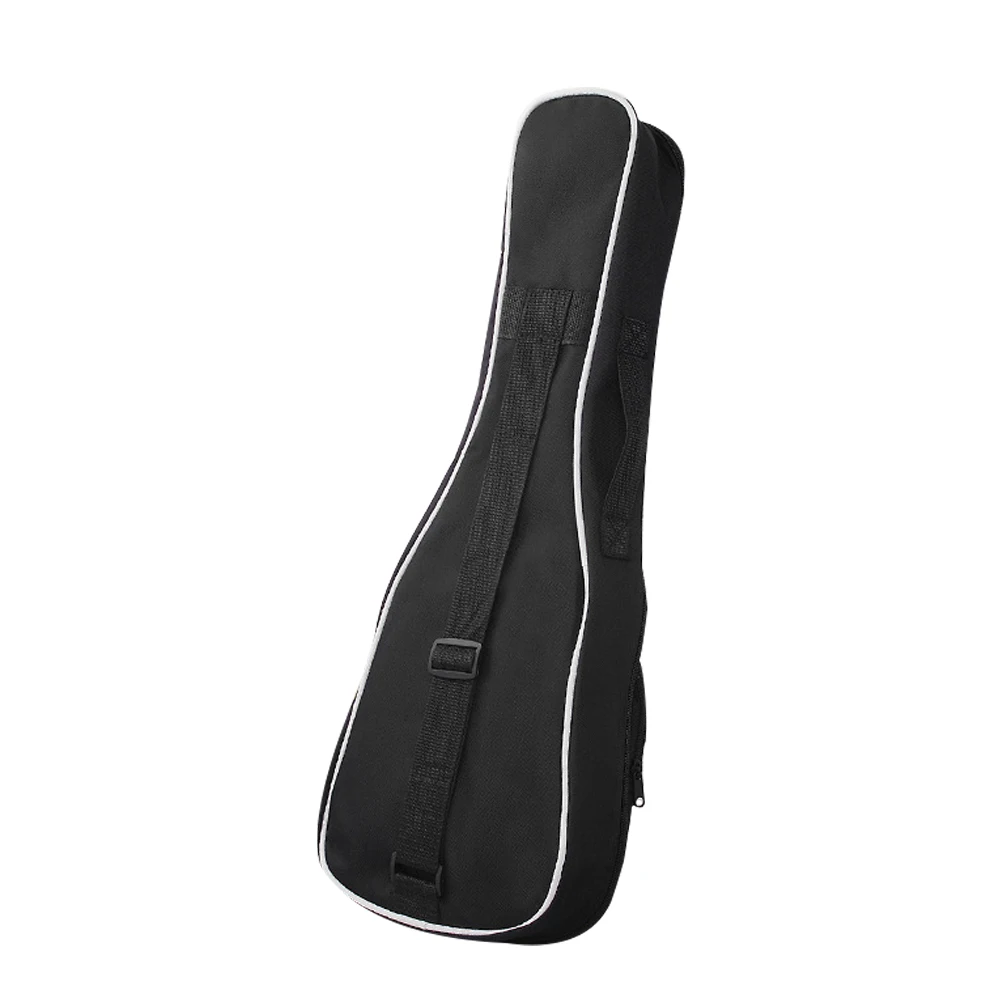 

Ukulele Black Carrying Bag Thickened Waterproof Protective Pouch Portable Storage for 23 Inch Ukulele Travel Use
