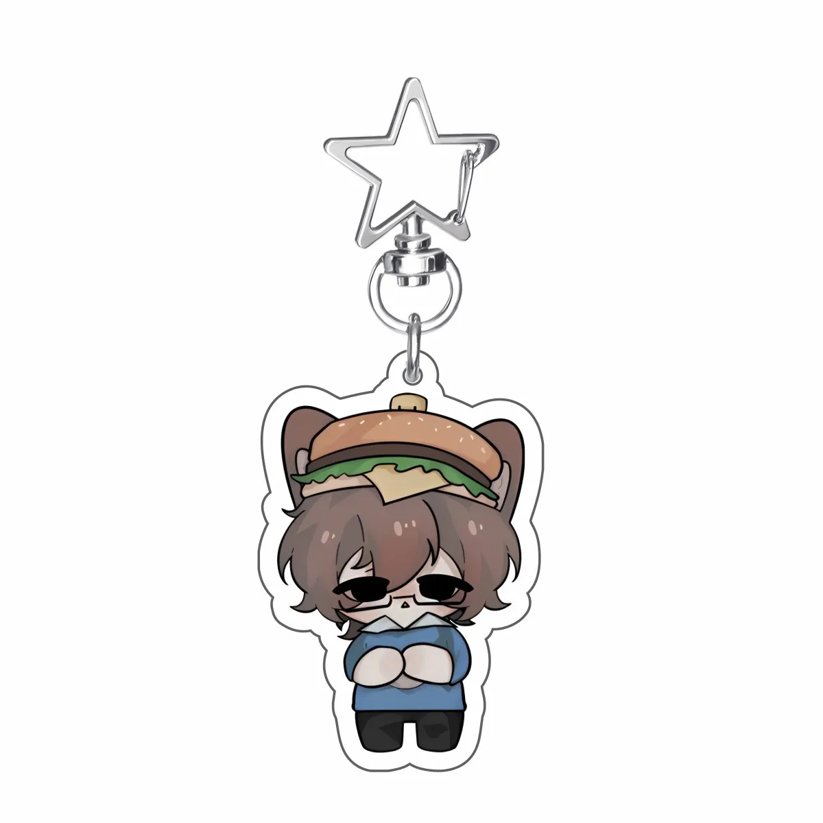 الاكريليك Forsaken الساخن لعبة ضيف 1337 Noob Shedletsky جون دو c00lkidd إليوت تشيبي قلادة كيرينغ الألعاب سلاسل المفاتيح الهدايا #6