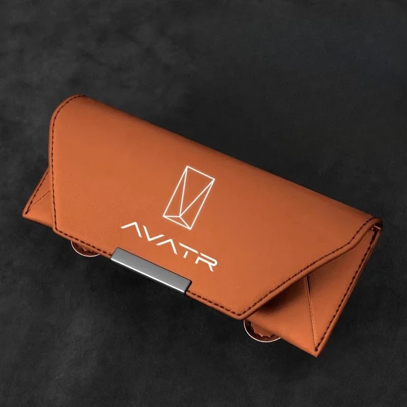 Car Glasses Storage Case for 24-26 AVATR 11/12/07 - Glasses Clip & Sunglasses Holder with Car Decorative Function
