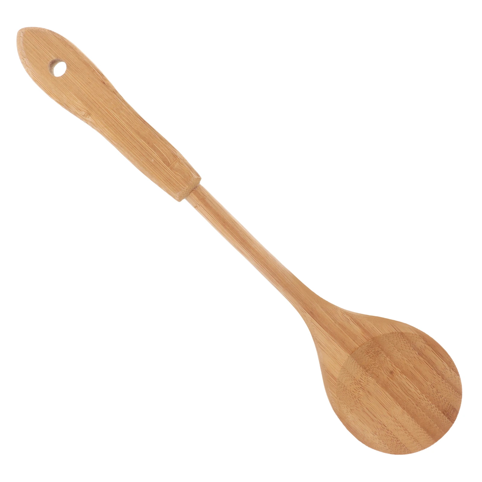 

1pcs Bamboo Rice Spoon Lightweight Smooth Kitchen Utensil For Serving Rice Soup Cooking Paddle Scoop Ladle Tool