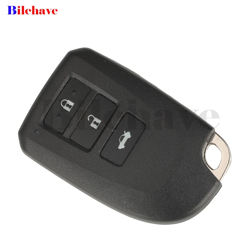 JYQ Ersatz-Smartkey-Gehäuse für Toyota Prote Yaris Hiace Spade Sinnea Vios, inklusive 2 Stück Tastenplatinen als Geschenk. – Detail 4