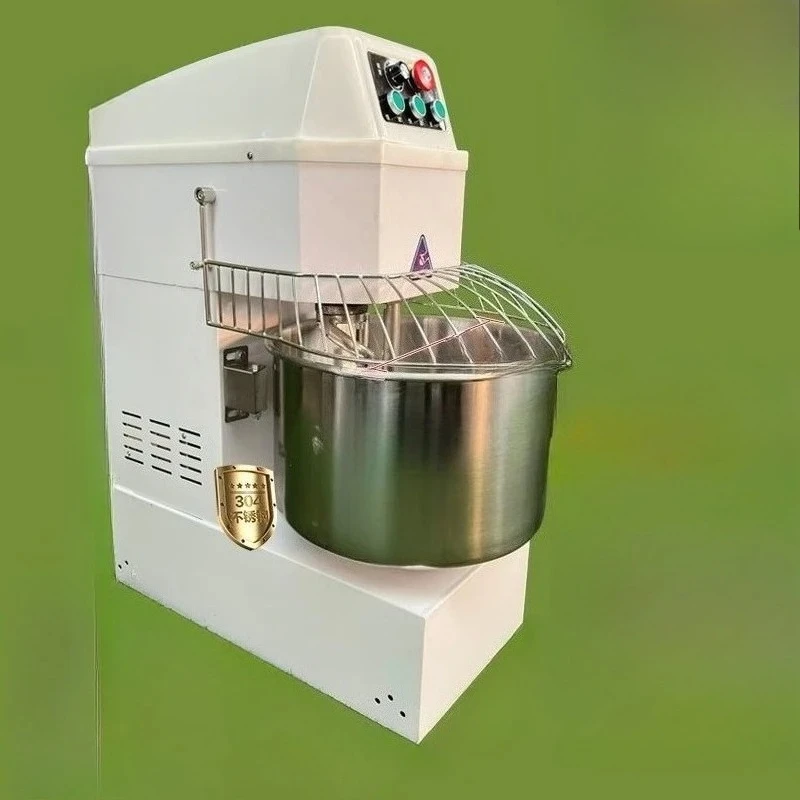 Commercial noodle machine, double action two speed mixer