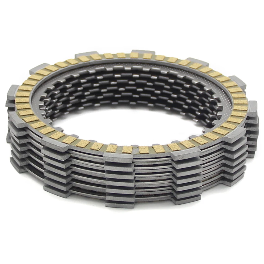 Motorcycle Clutch Friction Disc Plate Kit For Suzuki VS400 Intruder VS800 Intruder 800 VX800 SV400N (VK53A) OEM:21441-37400