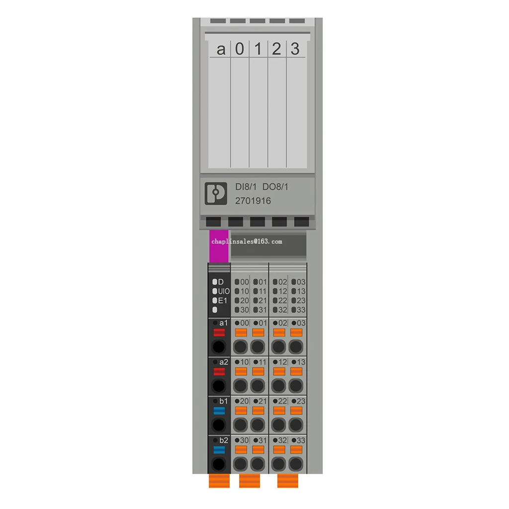Phoe-nix 2701916 Plc وحدة التوسعة وحدة الإدخال/الإخراج الرقمية AXL F DI8/1 DO8/1 1H-2701916 الأصلي