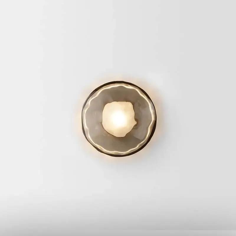 Modern LED Wall Sconce for Living Room Background Glass Wall Lamp Home Staircase Aisle Corridor Lighting Bedside Wall Light