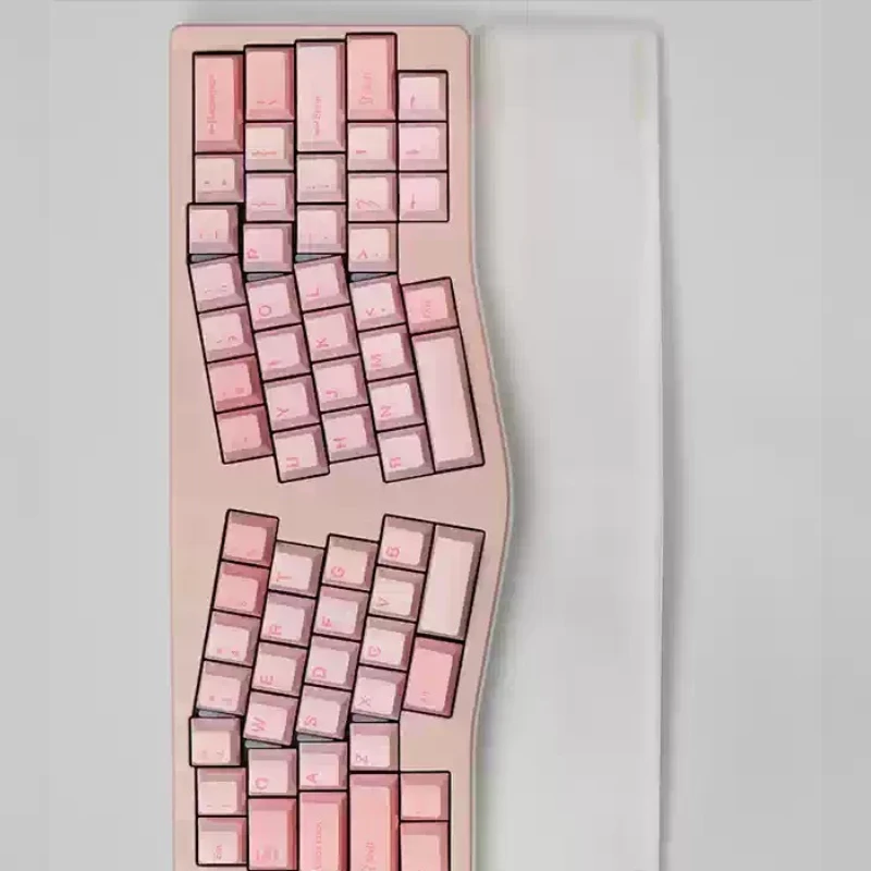 Keyboard Hand Rest Customized Acrylic Palm Rest White Hand Support Suitable for NEO Ergo Mechanical Keyboard Accessories Gifts