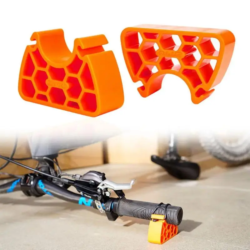 

Multifunctional Bike Handlebar Bracket MTB Maintenance Stand Clip-On Stabilizer Bicycle Accessory for Cycling